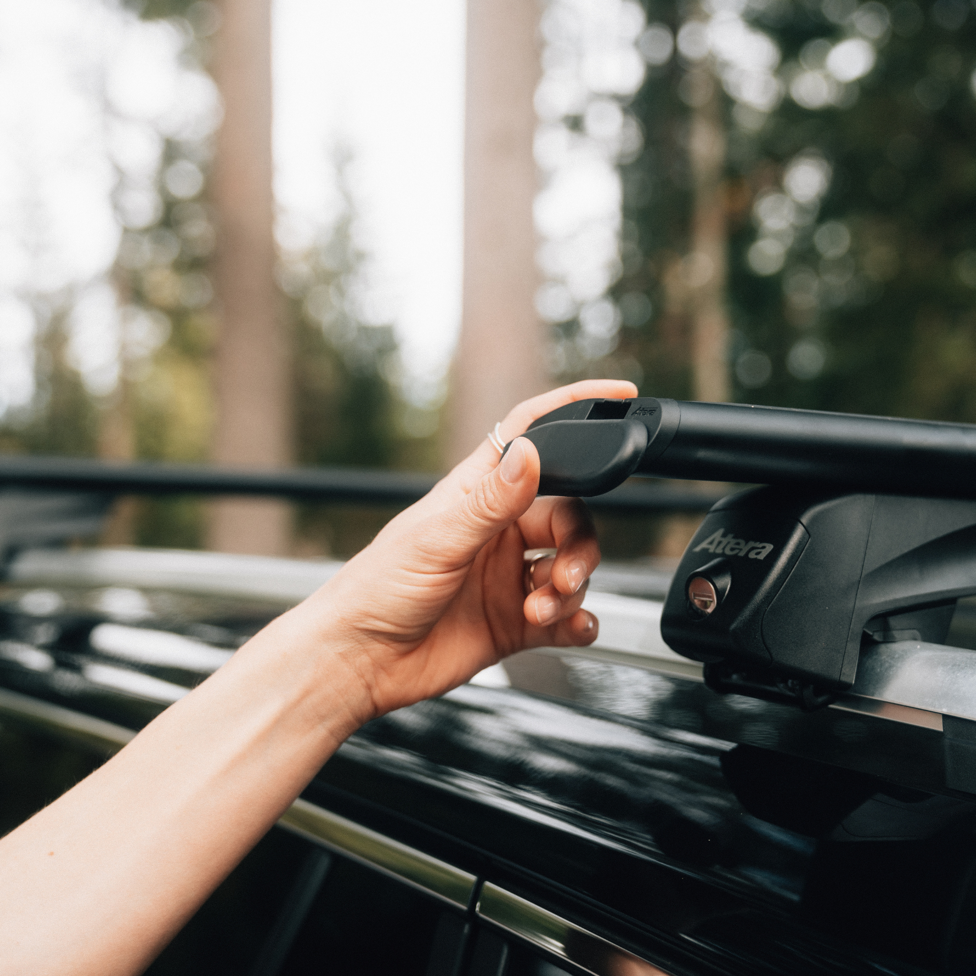 Roof rack signo rt aero black for free -standing rails - 048337 – Atera ...