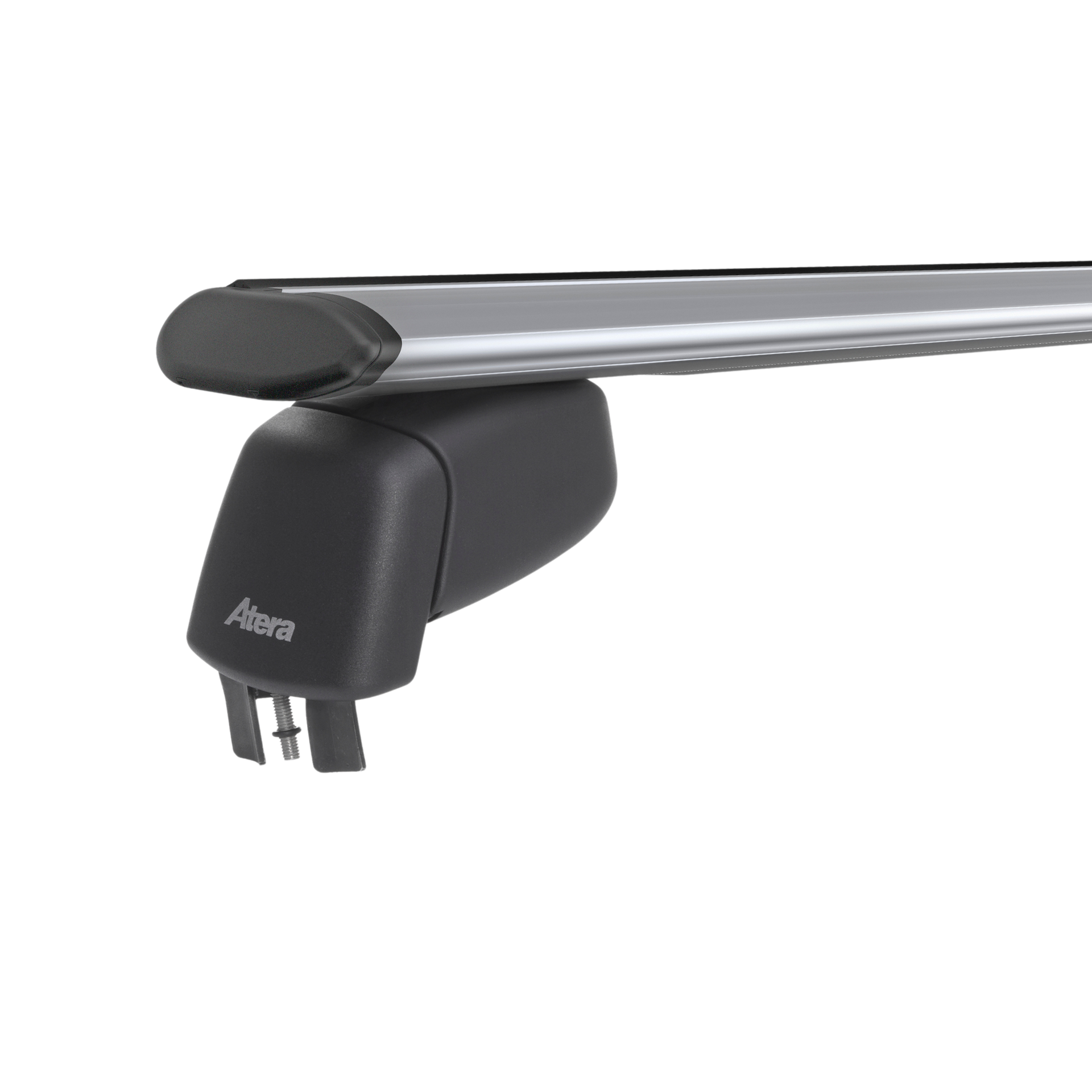 Roof rack SIGNO ASF Aero silver for fixed points - 045161 – Atera GmbH